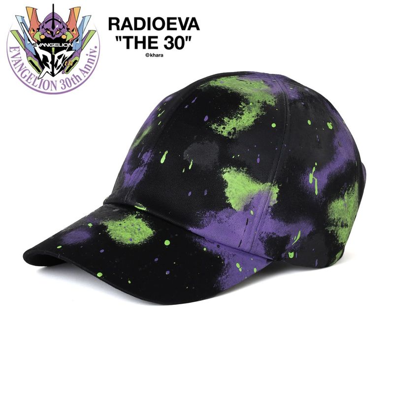 EVANGELION Splash Paint Cap by CA4LA（BLACK（01））