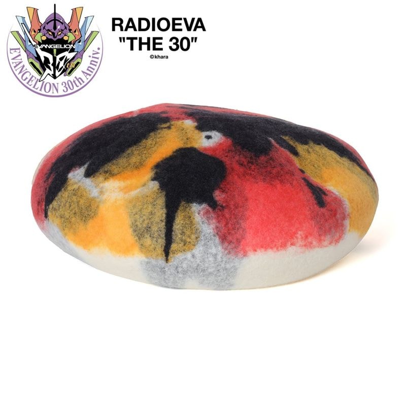 EVANGELION Paint Beret by CA4LA（WHITE(02)）