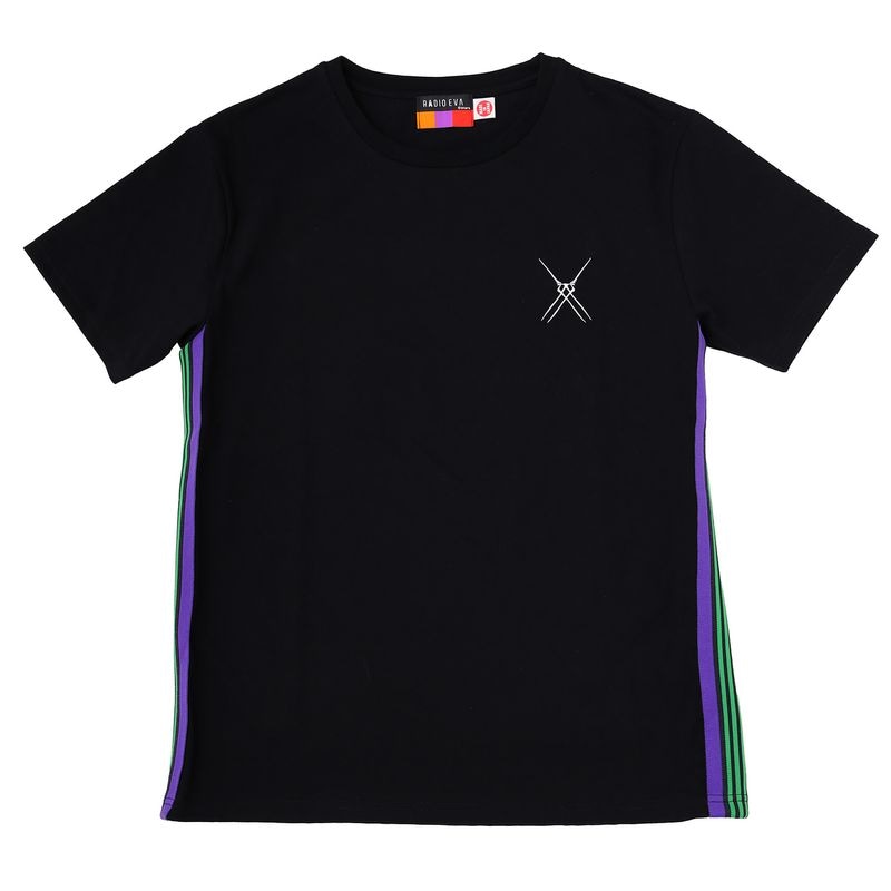 EVANGELION Jacquard T-Shirt（BLACK（EVA-01））