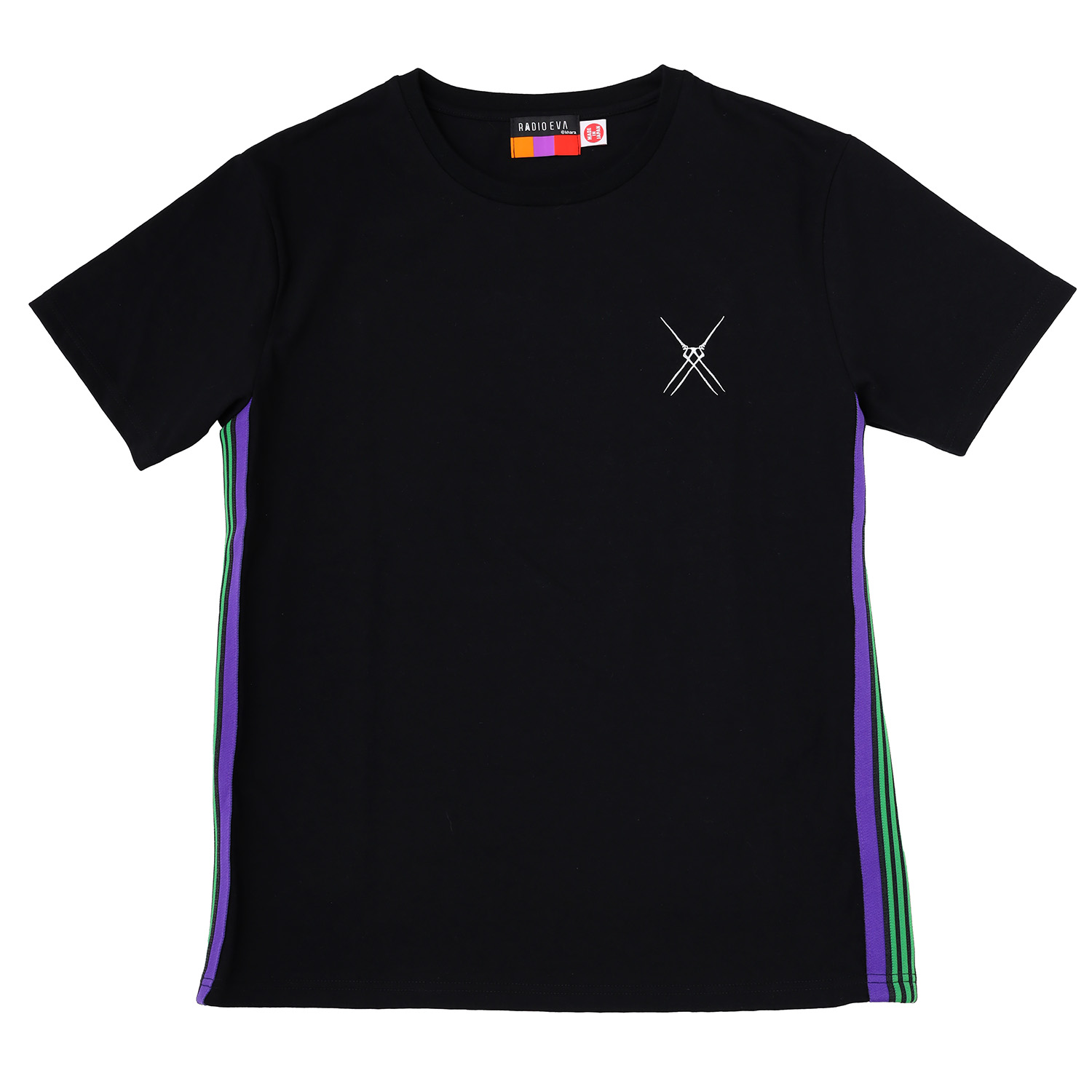 エヴァ エヴァンゲリオン RADIO EVA Tシャツ RADIO EVA tシャツ A024 T-Shirt β メンズ レディース