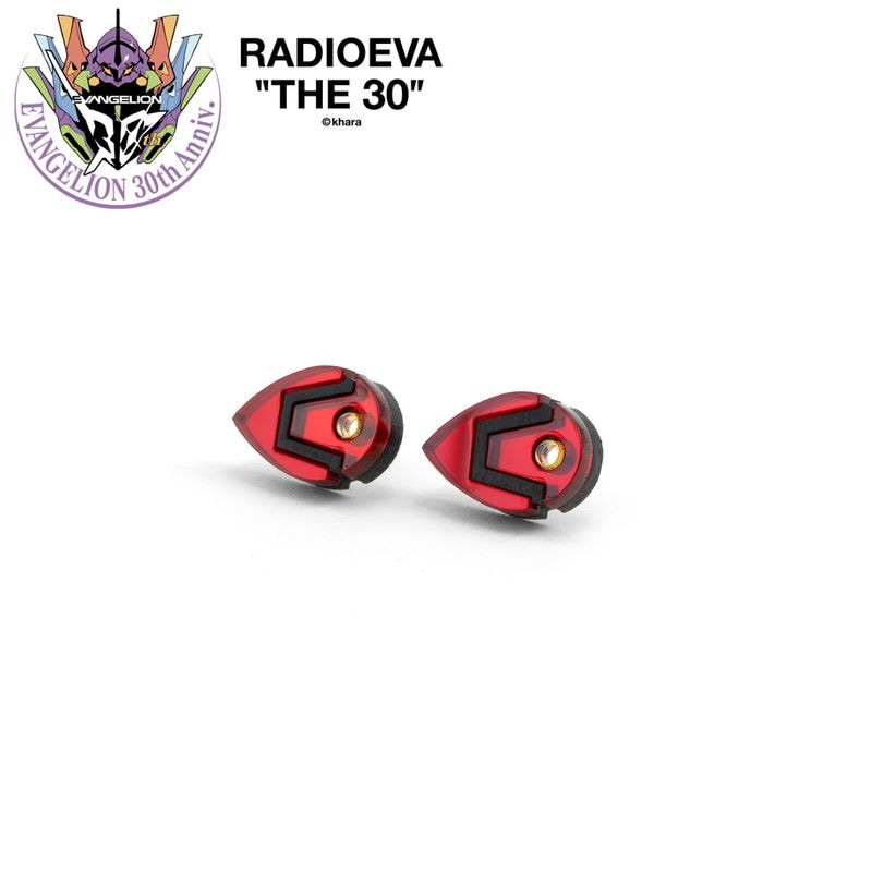 EVANGELION HEADSET STUDS by MYSTIC FORMS（Red）