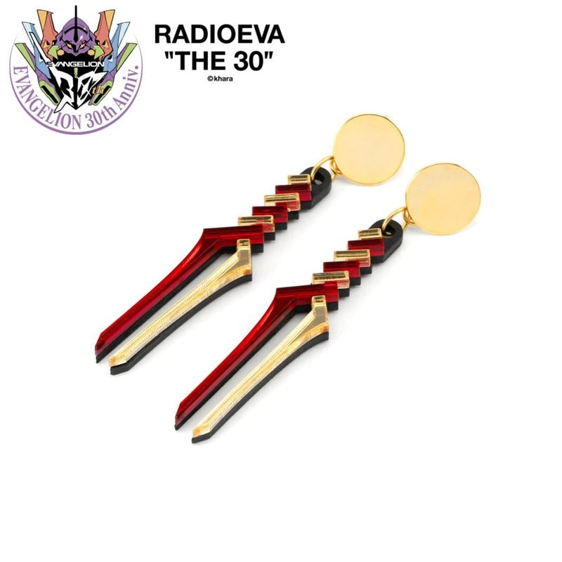 LONGINUS SPEAR STUDS by MYSTIC FORMS（Red-Gold）