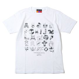 TYPOGRAPHY OF EVA index T-Shirt ¡WHITEBLACK