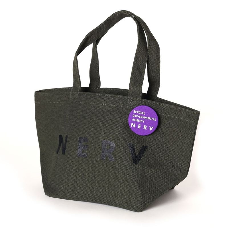 NERV Shin Lunch Bag（OLIVE×BLACK）