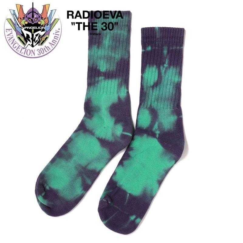 Hand dyed Socks by VA（EVA-01）