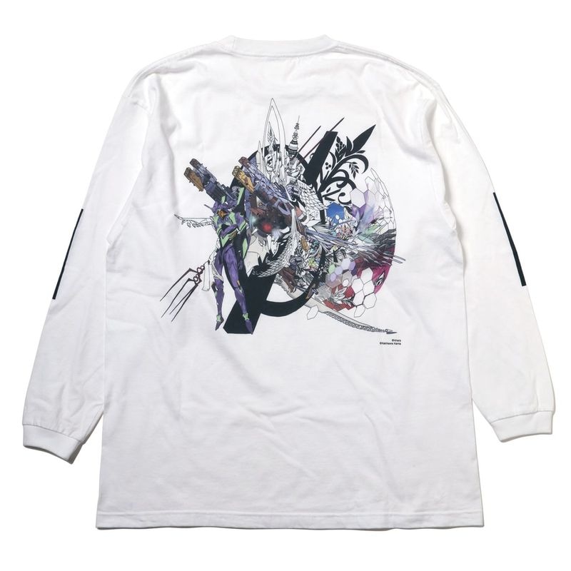 Abstract EVANGELION Cutsew （KENTA KAKIKAWA）（WHITE（EVA-01 β））