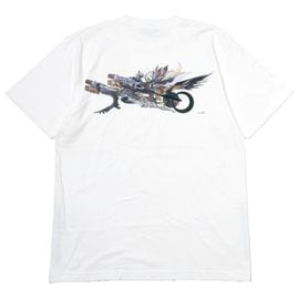 RADIO EVA アスカ Tシャツ XL ホワイト RADIO EVA 422 GEOMETRIC ASUKA T-Shirt(M ホワイト