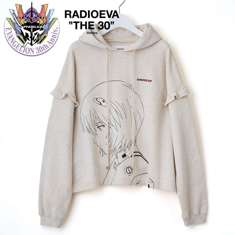REI Print Hoodie by naokitomizuka（OATMEAL）