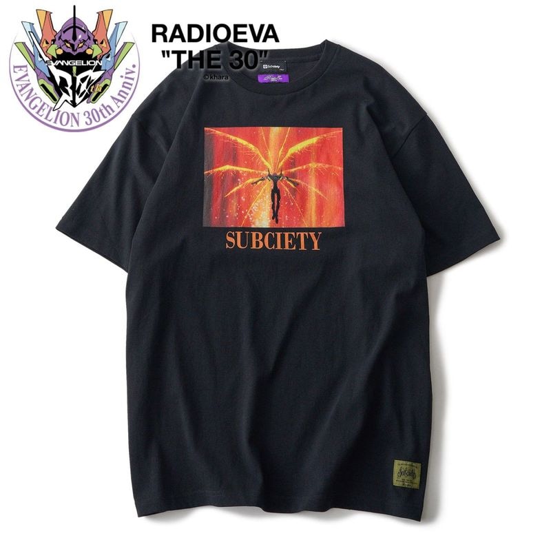 DISC6 （EVA-01 TEST TYPE）TEE by Subciety（BLACK）