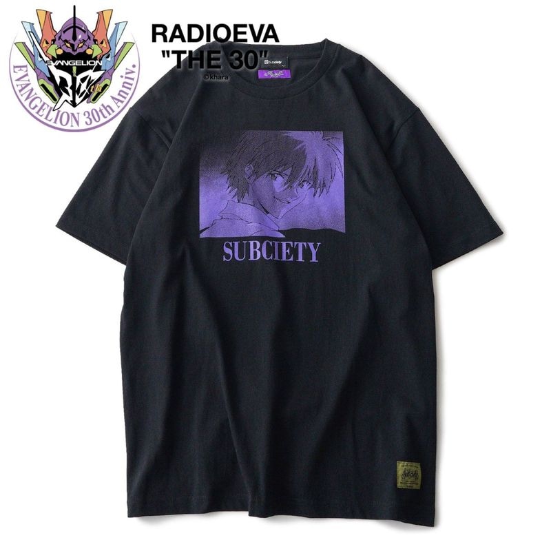 DISC9 （KAWORU）TEE by Subciety（BLACK）