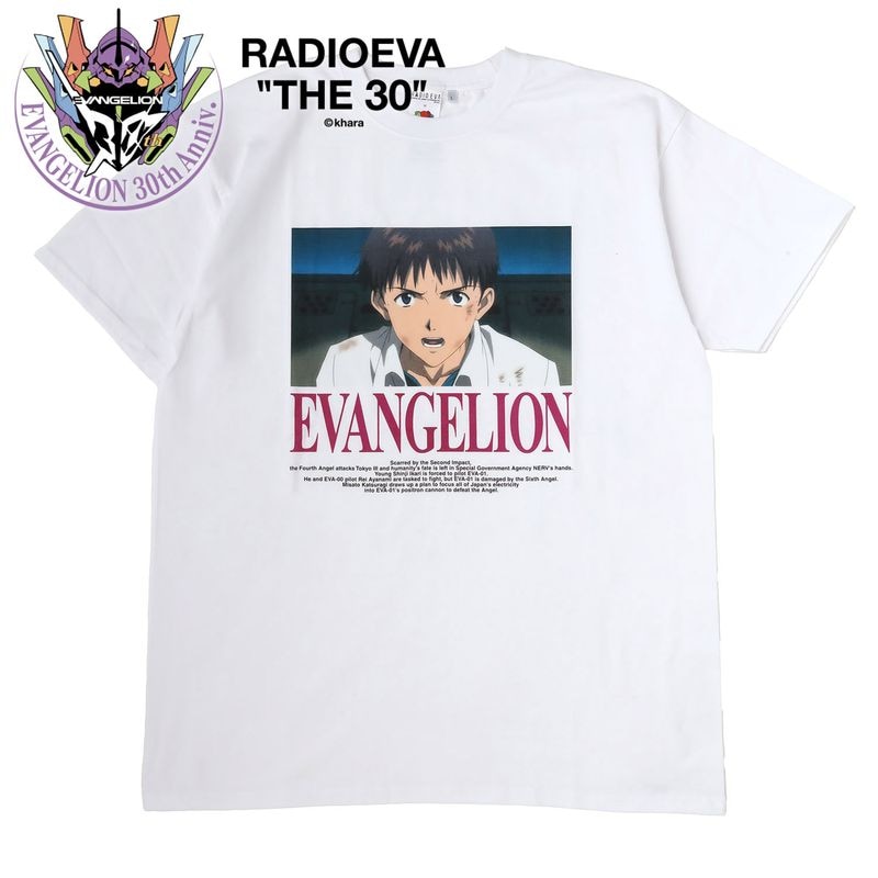 EVANGELION MOVIE GRAPHIC T-Shirt by FRUIT OF THE LOOM（WHITE）
