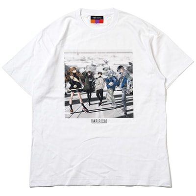 RADIO EVA Illustration T-Shirt α（Mai Yoneyama）（WHITE(COLOR)）