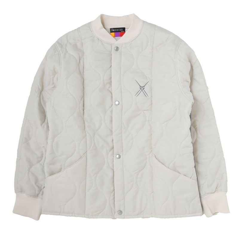EVANGELION JACQUARD QUILT JACKET（OFF WHITE）