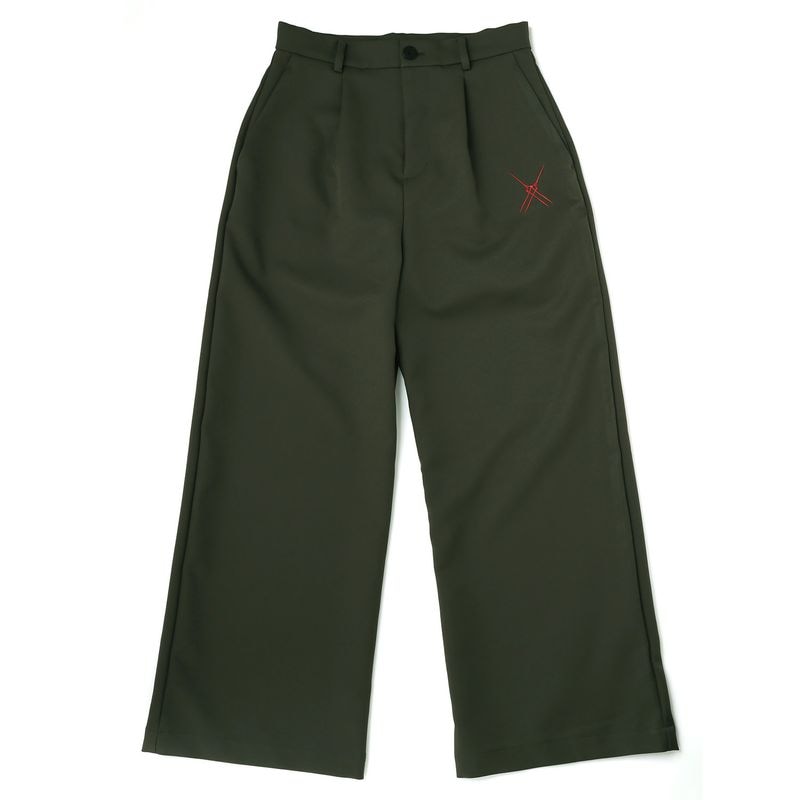 Longinus TUCK PANTS（OLIVE）