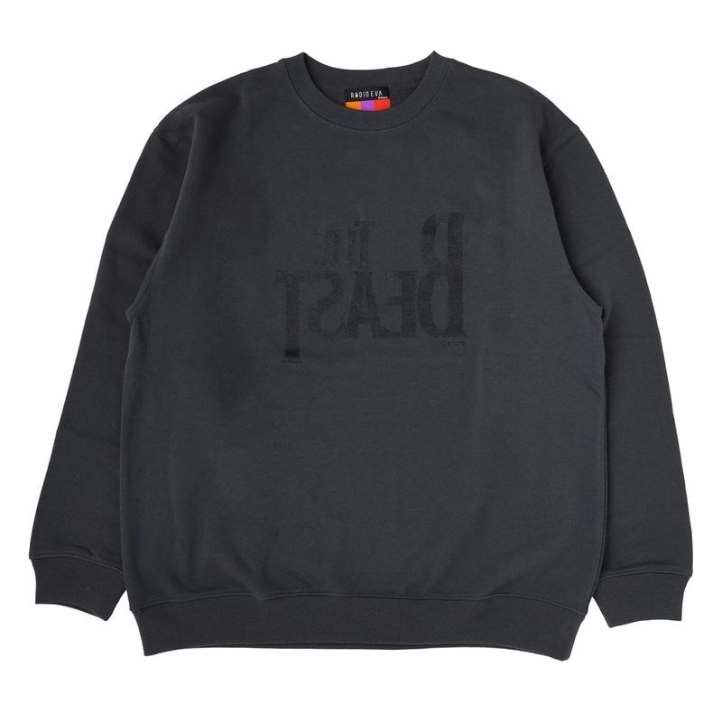 THE BEAST BIG Sweat（GRAY×BLACK）