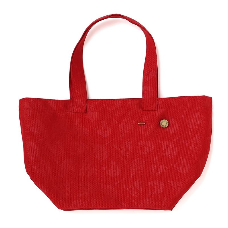 EVANGELION MONOGRAM NYLON LUNCH BAG（RED）