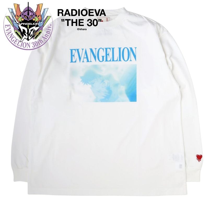 EV BS LOGO LS TEE by EU（WHITE）