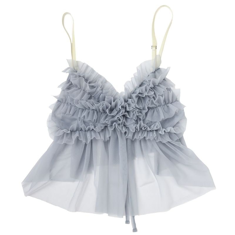 EVANGELION Tulle Camisole（GRAY）