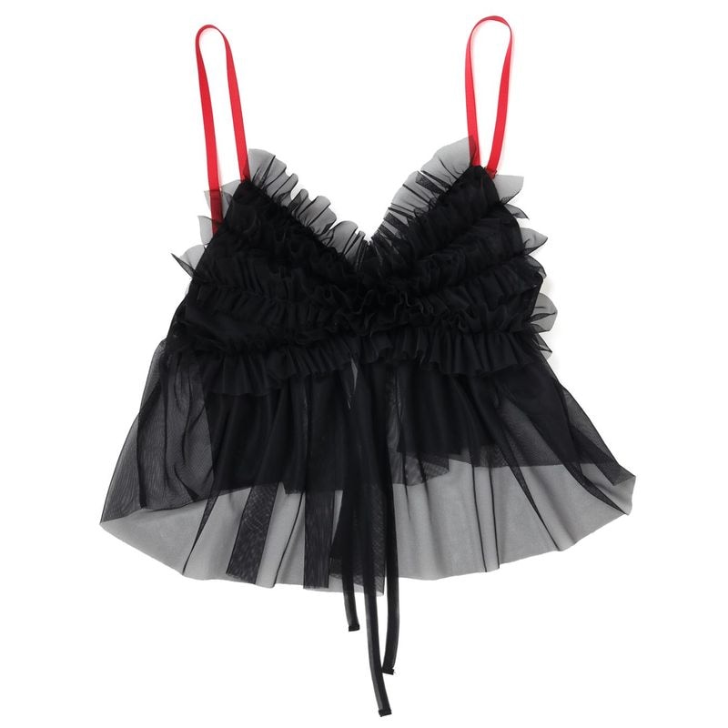 EVANGELION Tulle Camisole（BLACK）