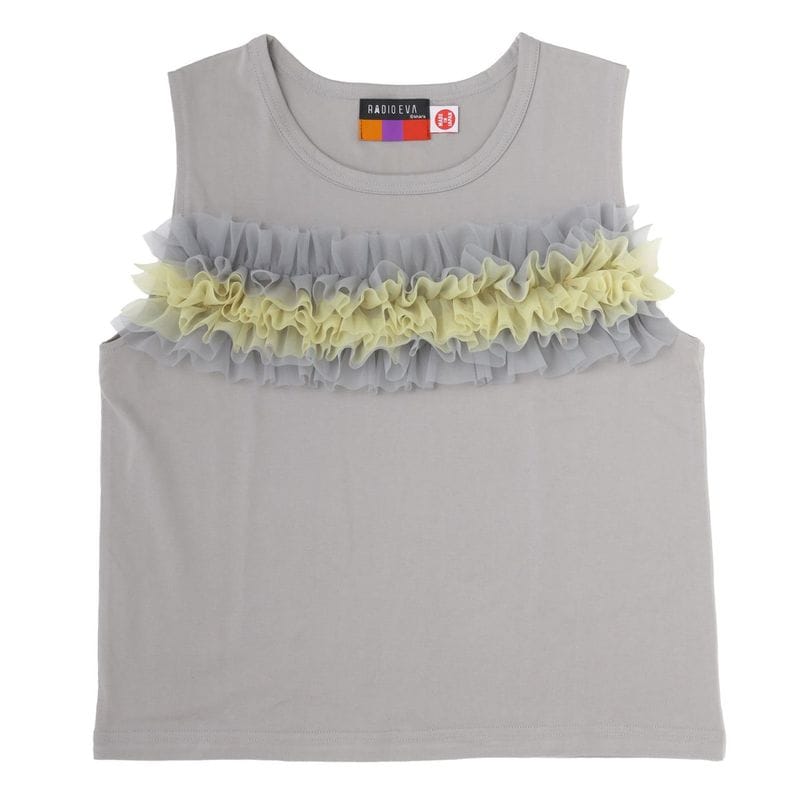 EVANGELION Sleeveless Cutsew（GRAY）