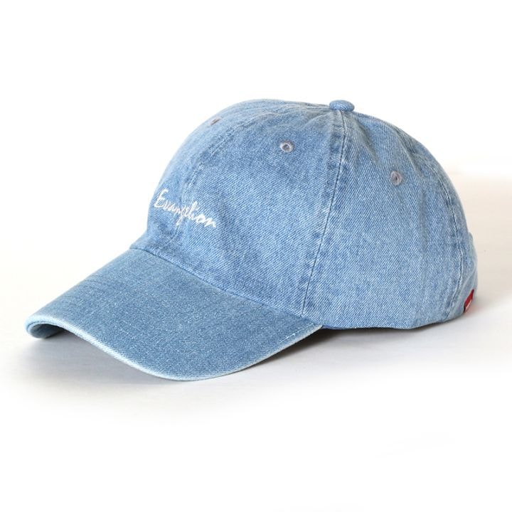 EVANGELION Denim Washed Cap（LIGHT INDIGO）
