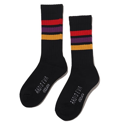 EVANGELION SOCKS β (BLACK(NERV))