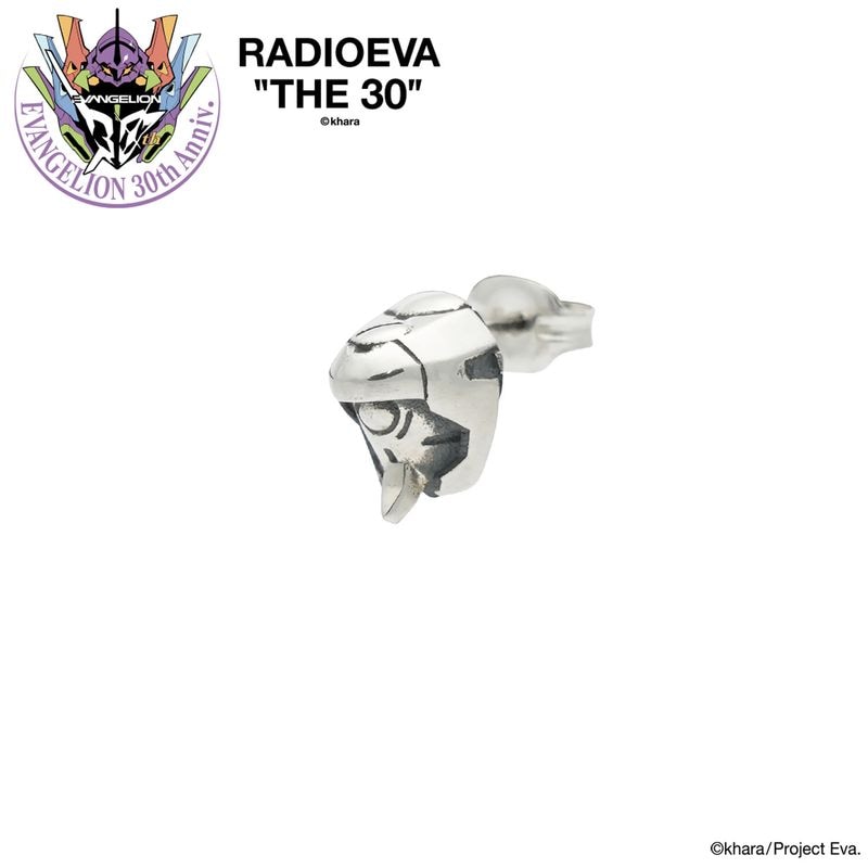 EVANGELION FACE PIERCED EARRINGS by JAM HOME MADE（EVA-00）