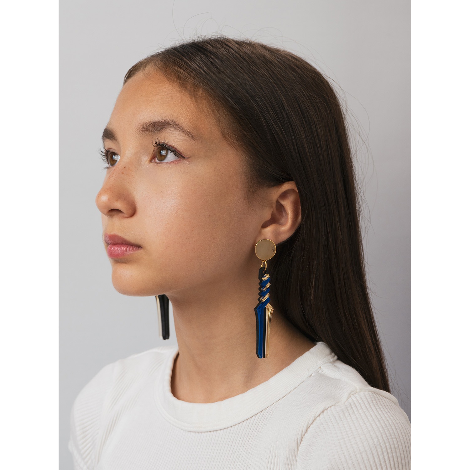 LONGINUS SPEAR STUDS by MYSTIC FORMS（Blue-Gold）