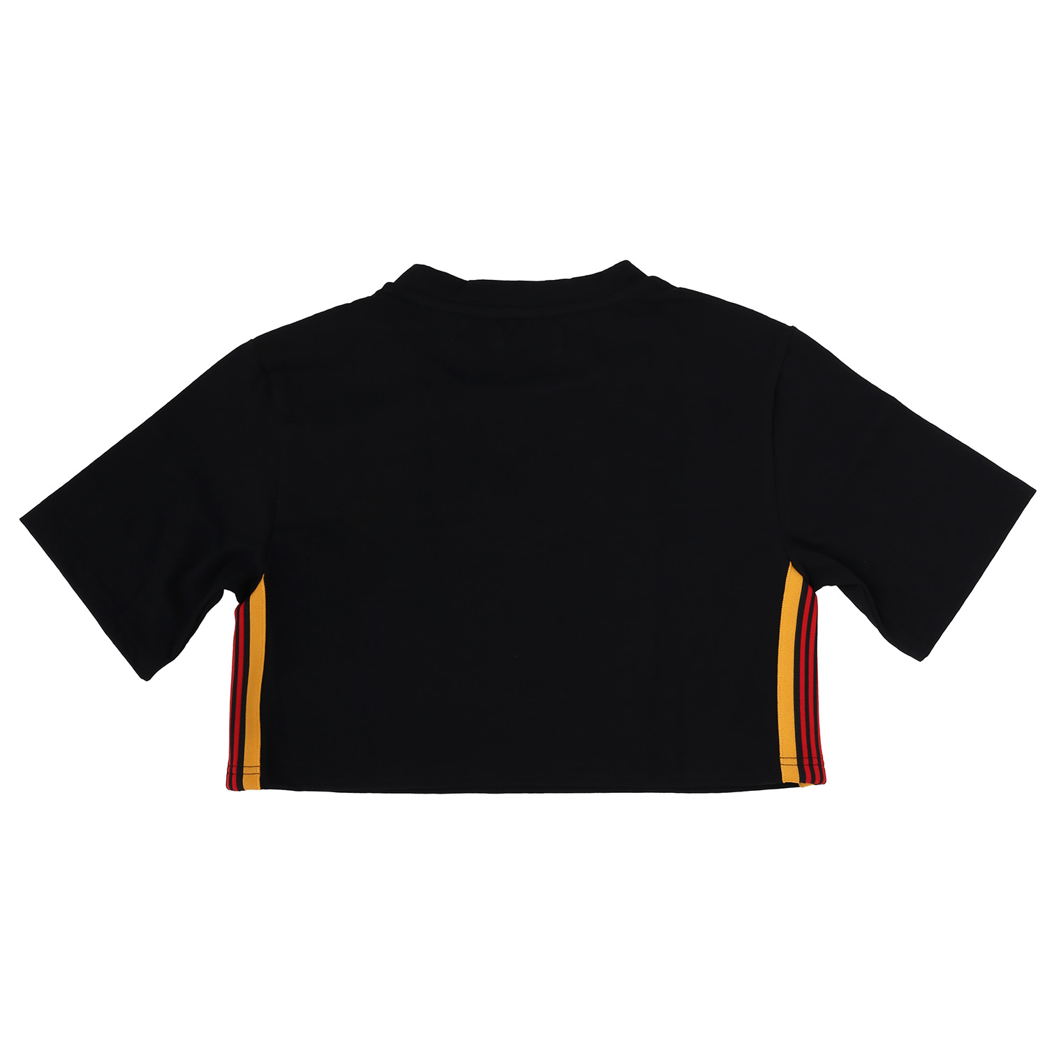 EVANGELION Jacquard Cropped T-Shirt（BLACK(EVA-02)）