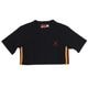 EVANGELION Jacquard Cropped T-Shirt（BLACK(EVA-02)）