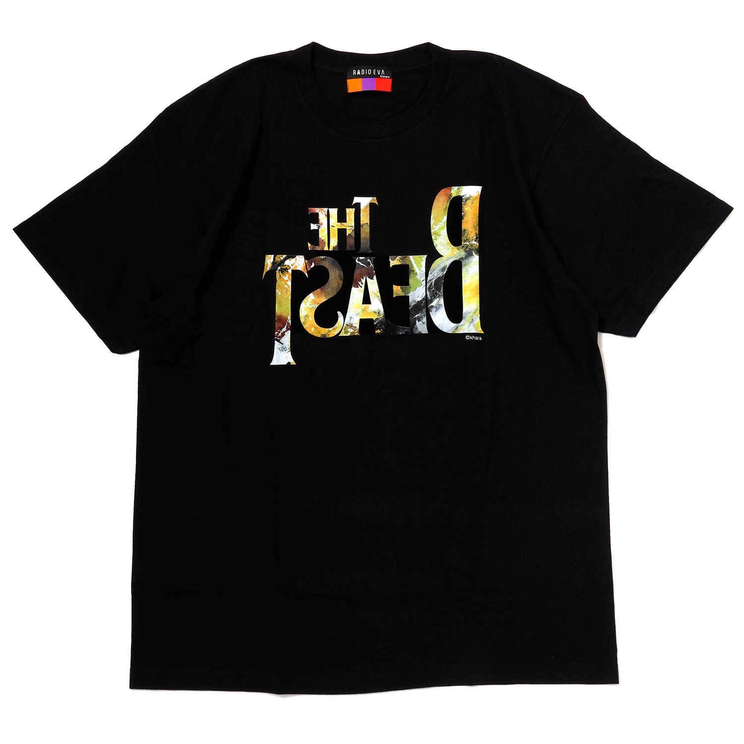 THE BEAST Graffiti T-Shirt by Cigarette-burns (BLACK(EVA-00))