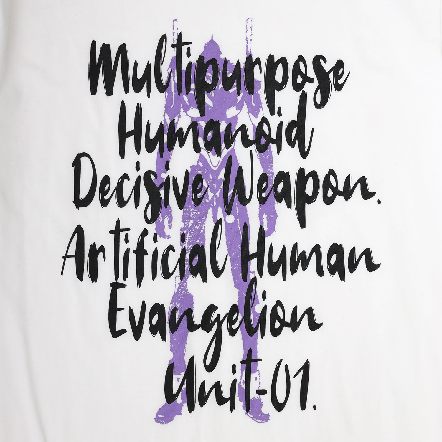 EVANGELION TEST TYPE-01 T-Shirt（WHITE）