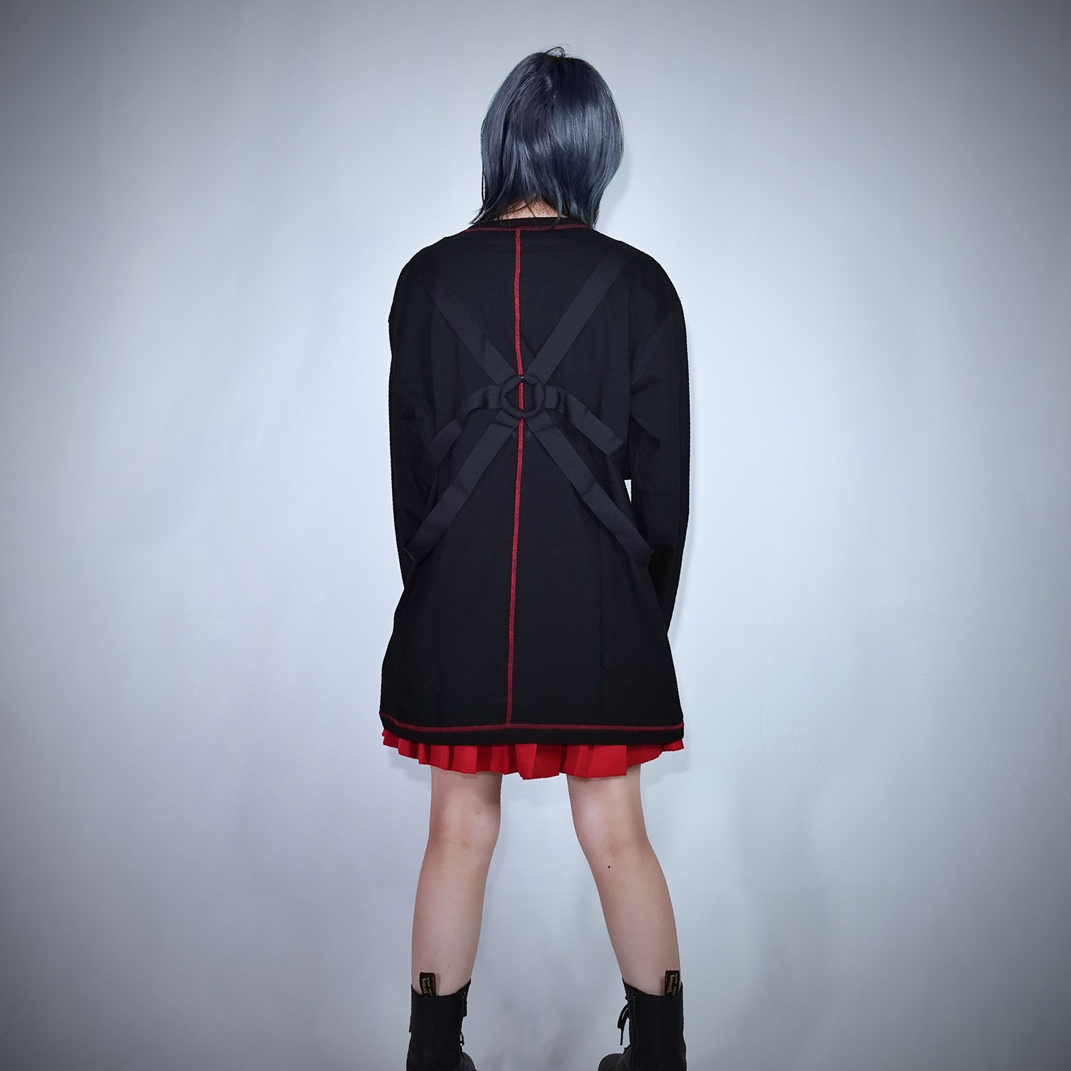 EVANGELION Mark.07-harness long sleeve by MALICIOUS.X (BLACK)