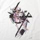 Abstract EVANGELION T-Shirt β（KENTA KAKIKAWA）（WHITE（EVA-08））