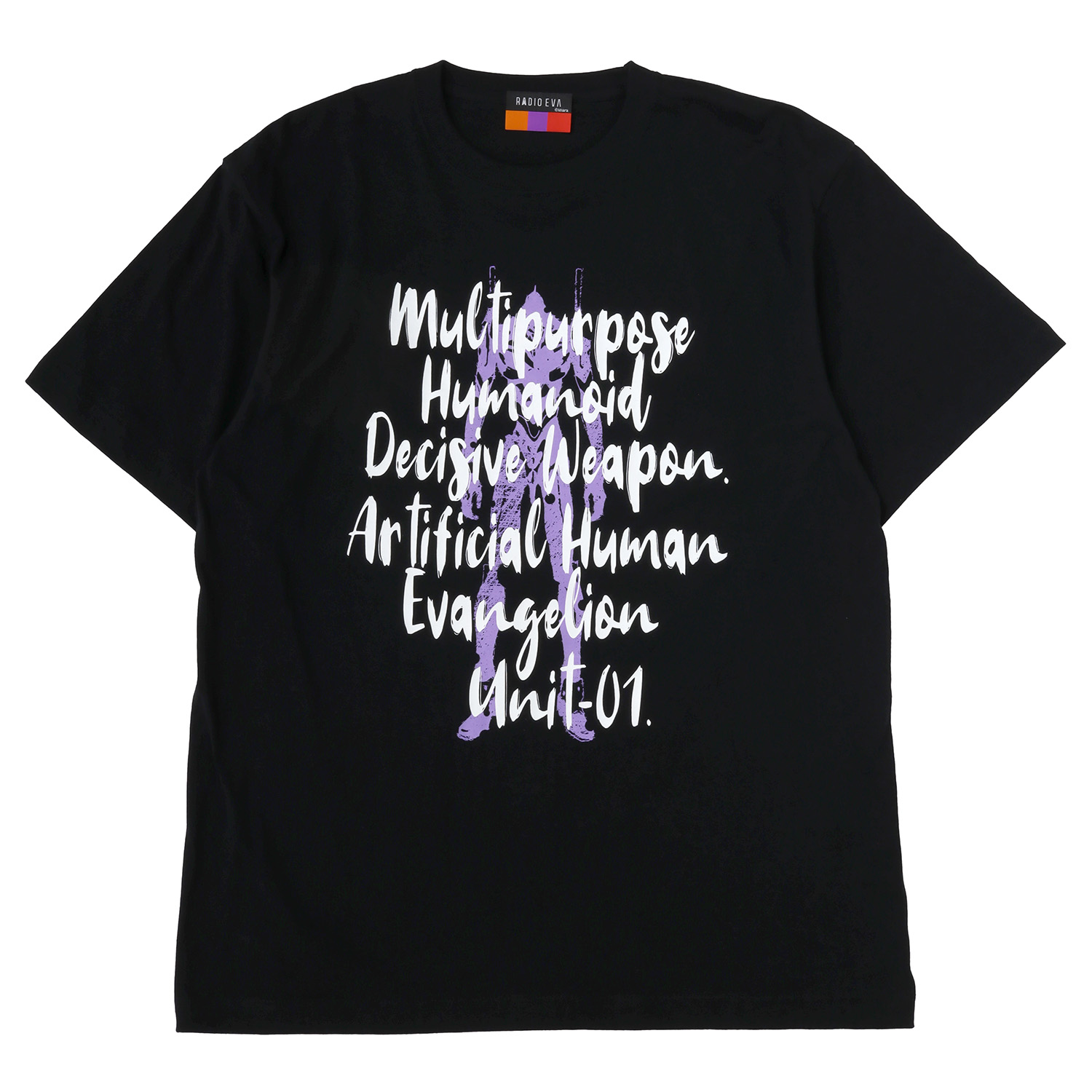 EVANGELION TEST TYPE-01 T-Shirt（BLACK）