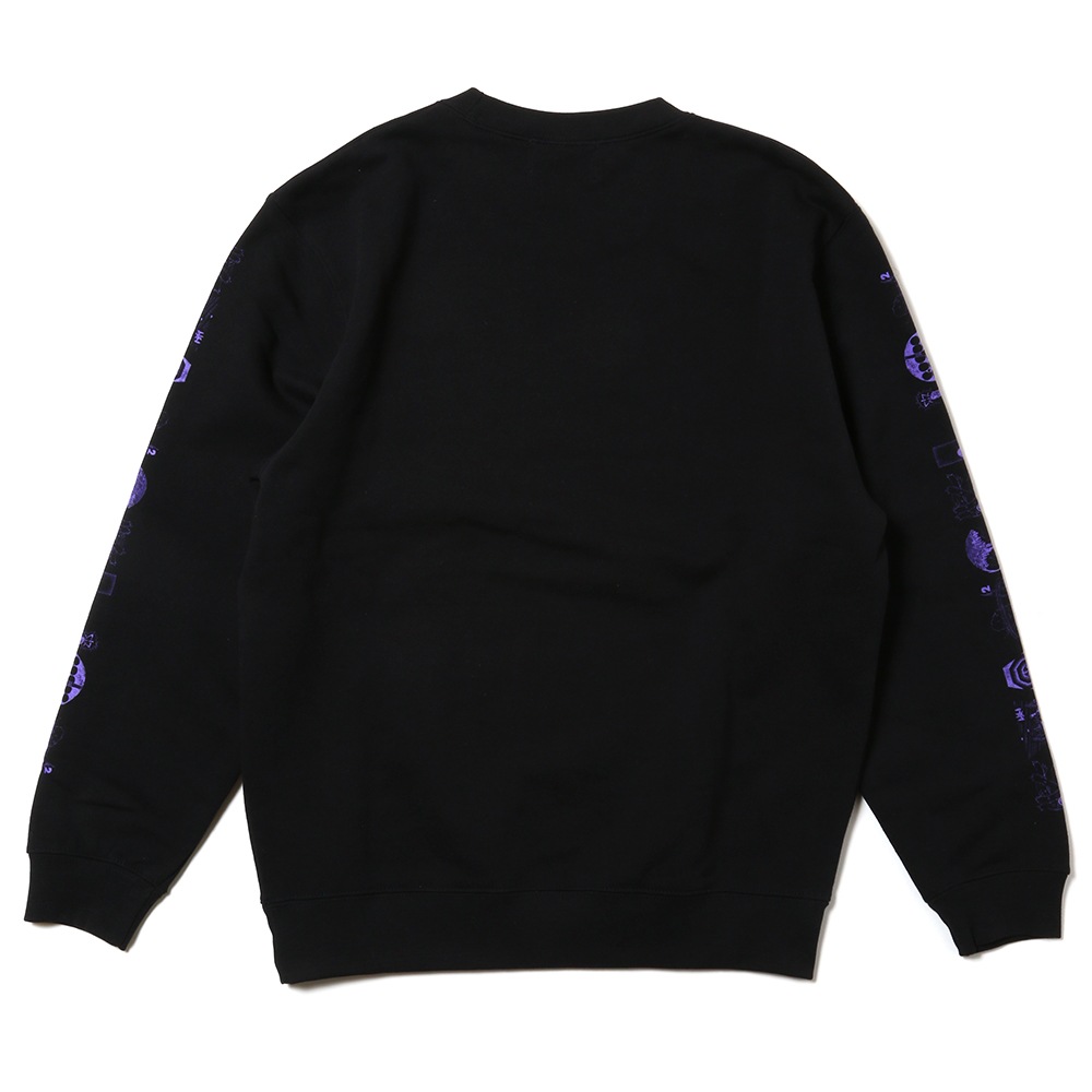 TYPOGRAPHY OF EVA Sweat (ブラック)