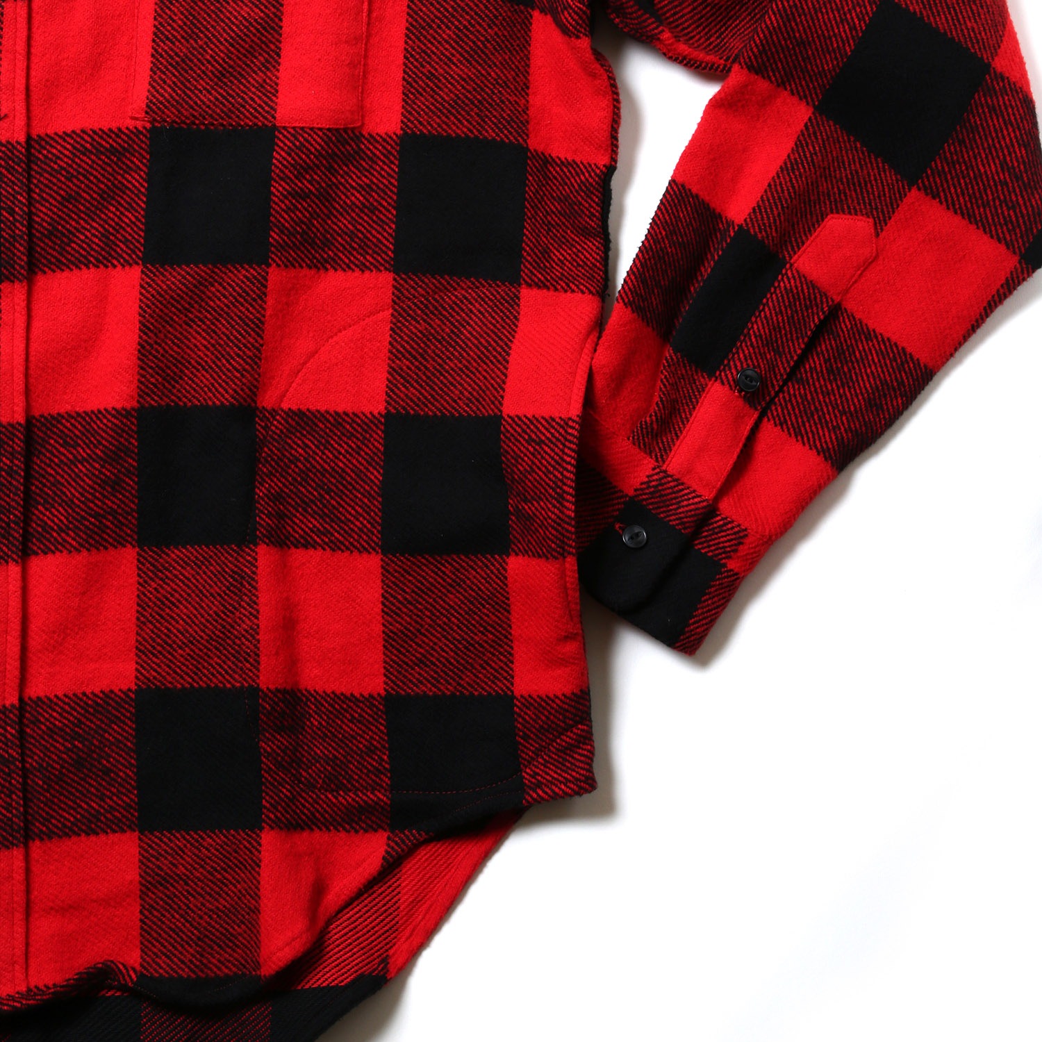 EVANGELION XIII FLANNEL CHECK SHIRTS JKT (レッド)