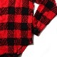 EVANGELION XIII FLANNEL CHECK SHIRTS JKT (レッド)