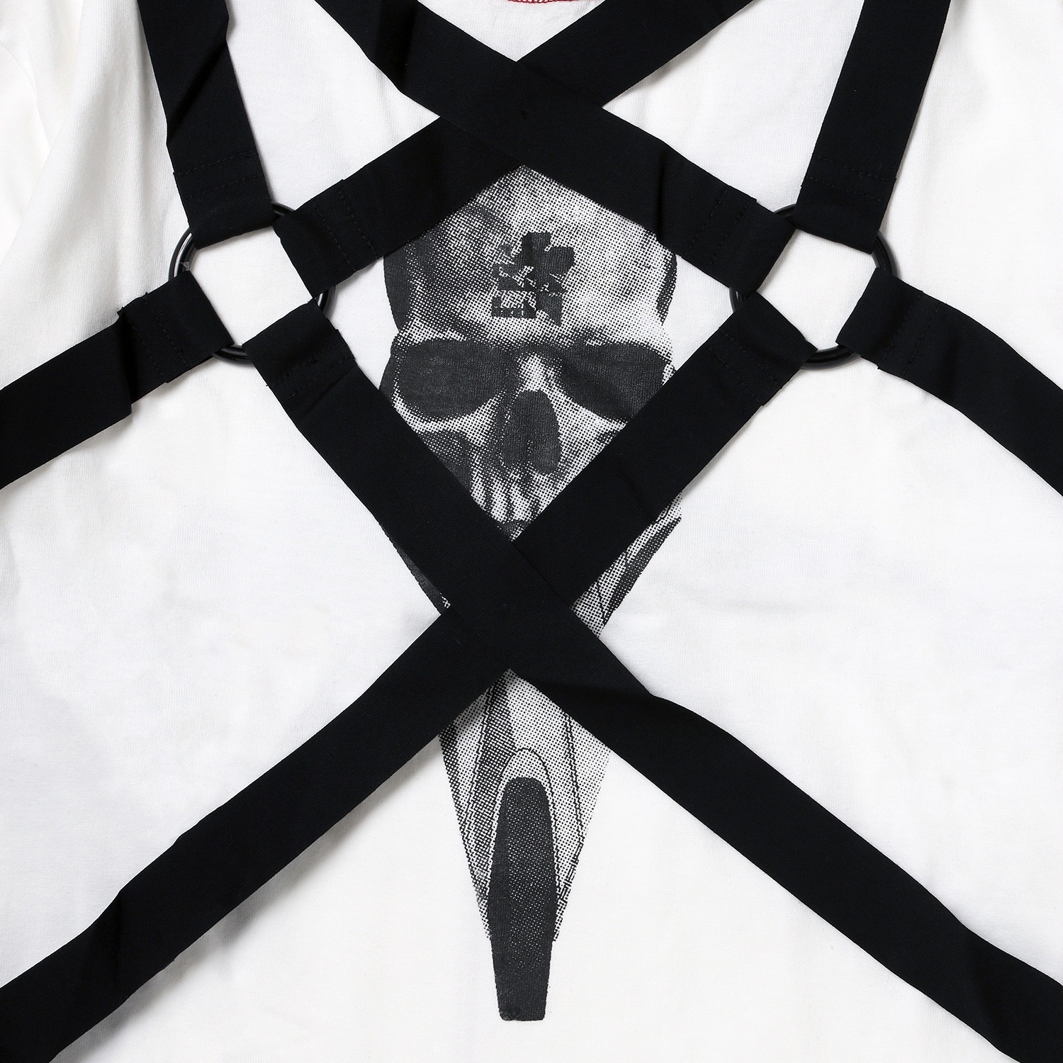 EVANGELION Mark.07-harness long sleeve by MALICIOUS.X (WHITE)