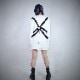 EVANGELION Mark.07-harness long sleeve by MALICIOUS.X (WHITE)
