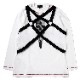 EVANGELION Mark.07-harness long sleeve by MALICIOUS.X (WHITE)