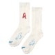 RADIO EVA ICON SOCKS (WHITE)