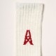 RADIO EVA ICON SOCKS (WHITE)