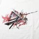 Abstract EVANGELION T-Shirt β（KENTA KAKIKAWA）（WHITE（EVA-02））