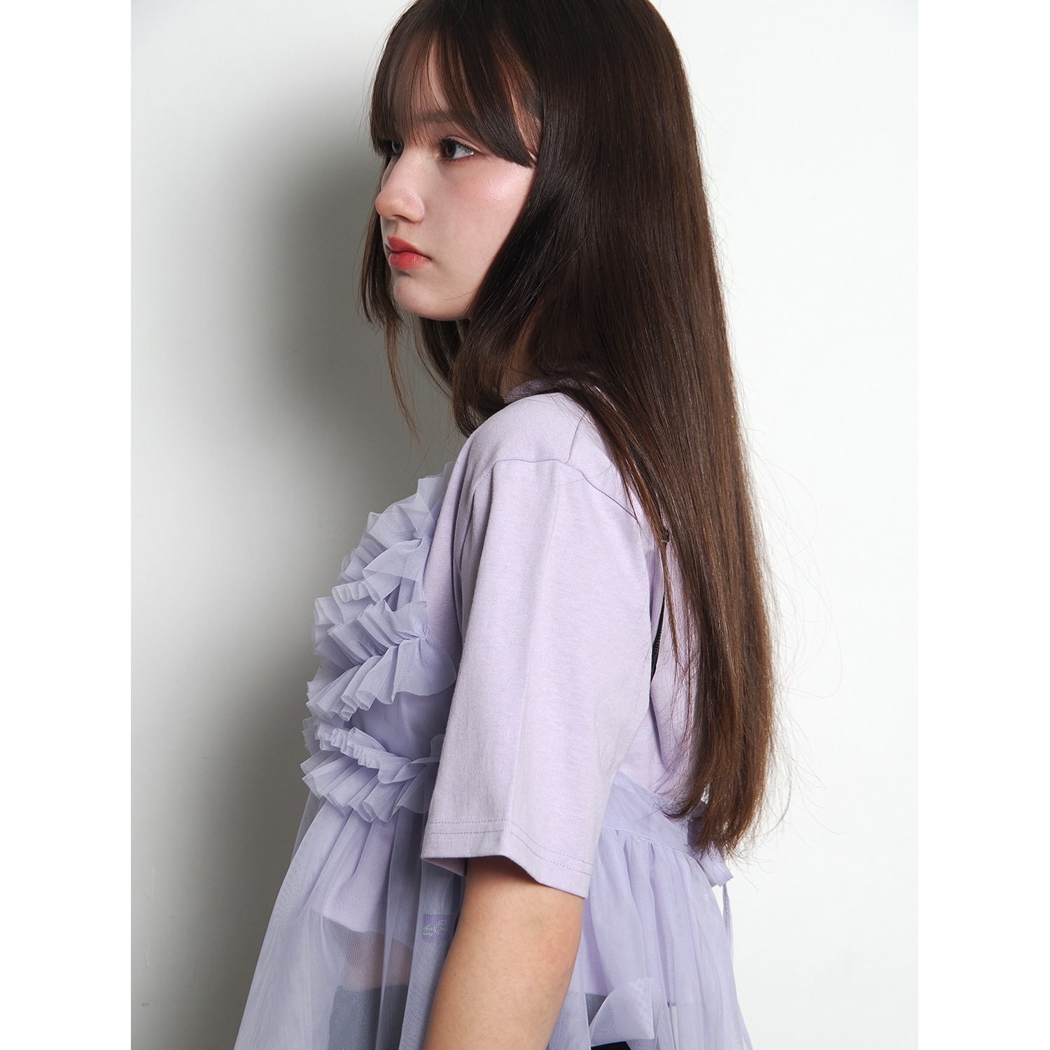 EVANGELION Tulle Camisole（PURPLE）