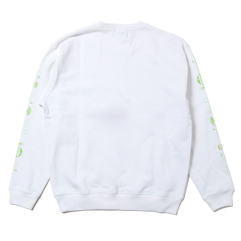 TYPOGRAPHY OF EVA Sweat (ホワイト)