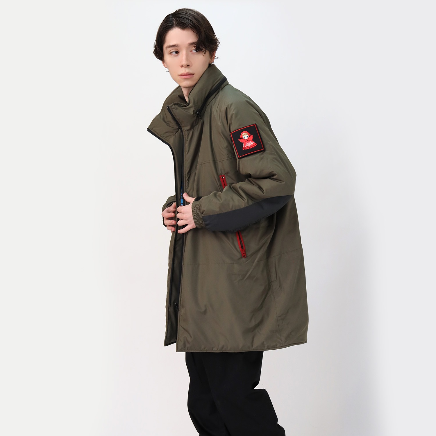 EVANGELION PRODUCTION MODEL-02 MONSTER PARKA (OLIVE(EVA-02))