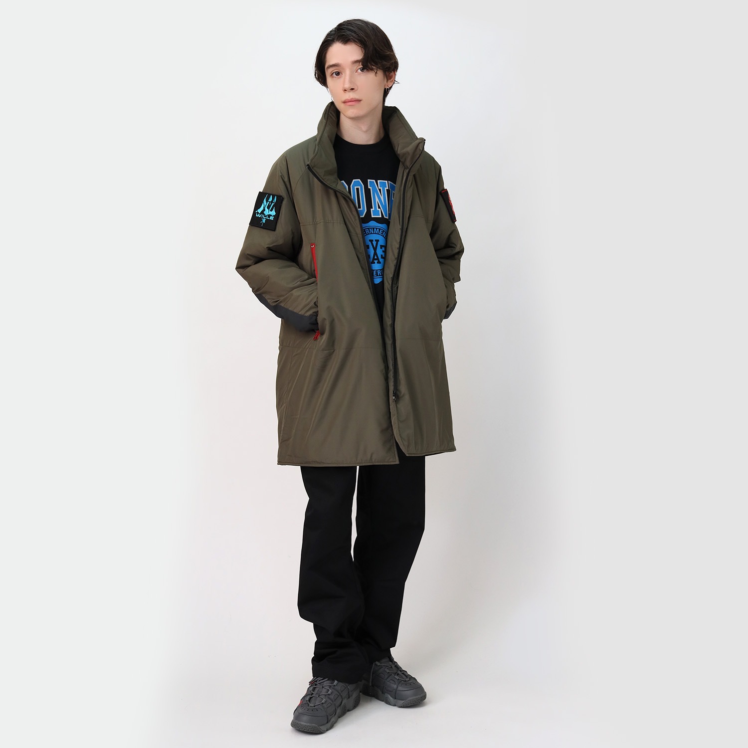 EVANGELION PRODUCTION MODEL-02 MONSTER PARKA (OLIVE(EVA-02))