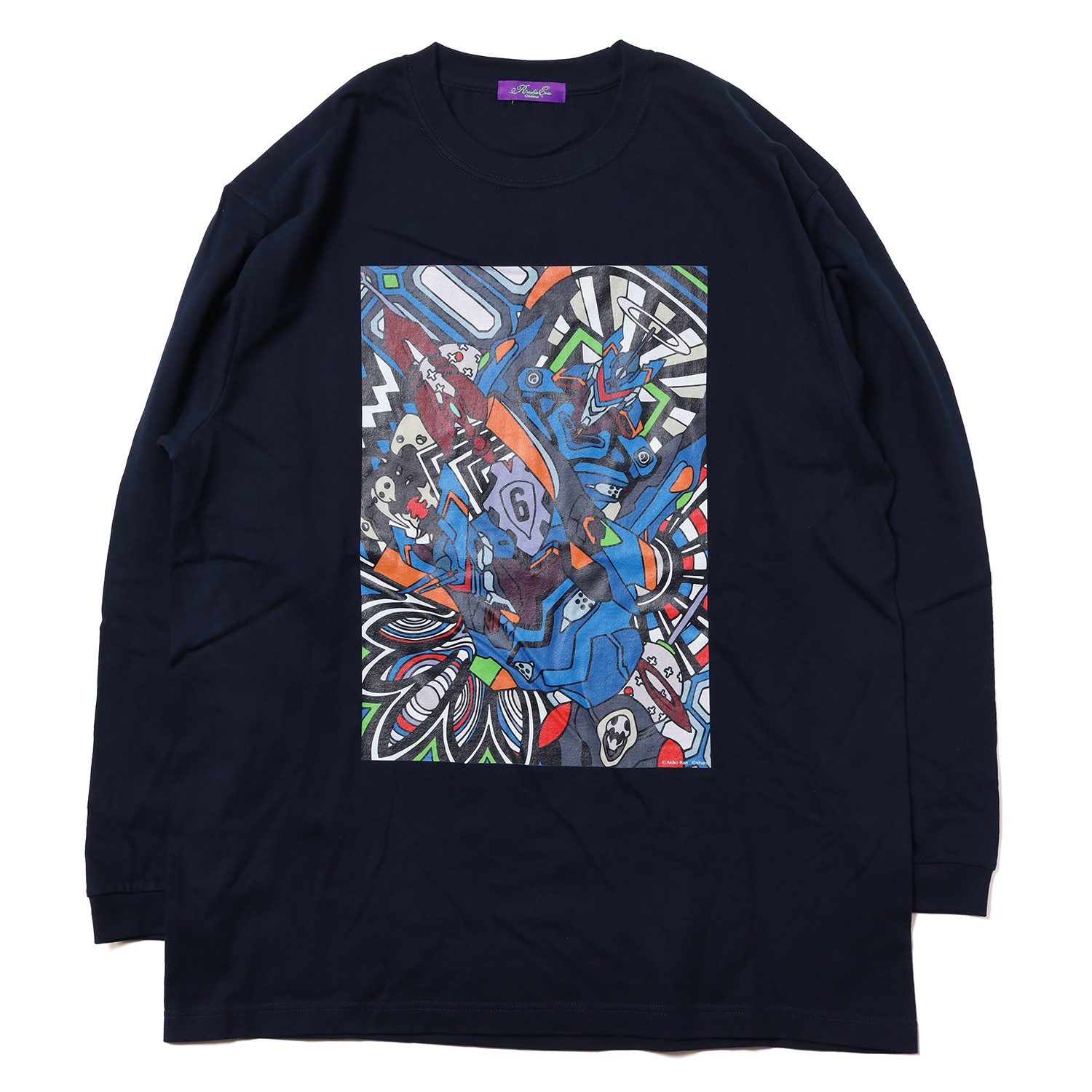 EVA Abstract Art Cutsew（NAVY(Mark.06)）
