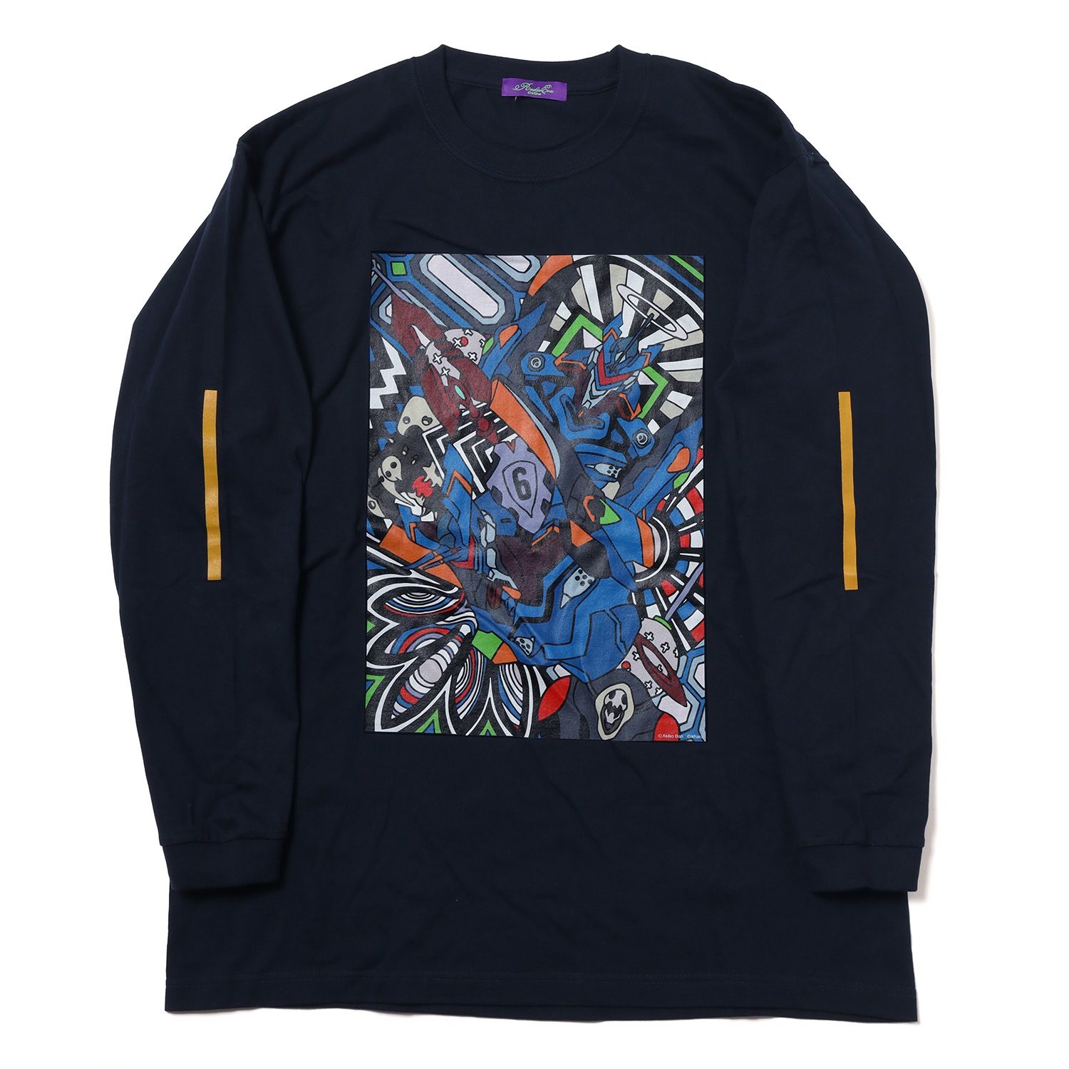 EVA Abstract Art Cutsew（NAVY(Mark.06)）